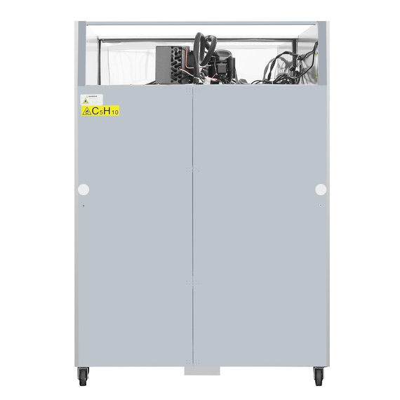 Polar Serie G Gastro Kühlvitrine 2-türig 1200L 6 Polar Serie G Gastro Kühlvitrine 2-türig 1200L