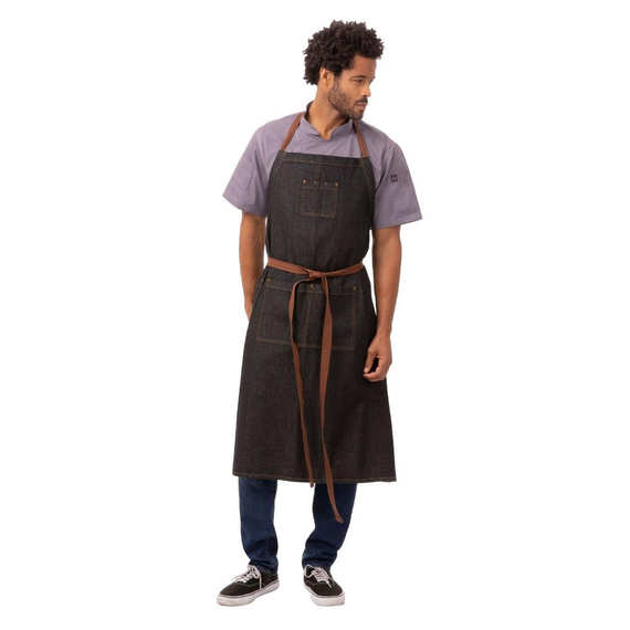 Chef Works Urban Memphis Breite Latzschürze Schwarz Chef Works Urban Memphis Breite Latzschürze Schwarz