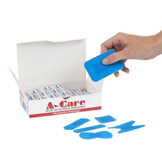 Blaue, gemischte Pflaster (100 Stück) 5 Blaue, gemischte Pflaster (100 Stück)