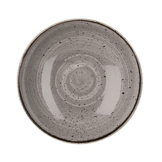 Churchill Stonecast, runde Coupe-Schüssel, Pfefferkorngrau, 220 mm, (12 Stück) 1 Churchill Stonecast, runde Coupe-Schüssel, Pfefferkorngrau, 220 mm, (12 Stück)