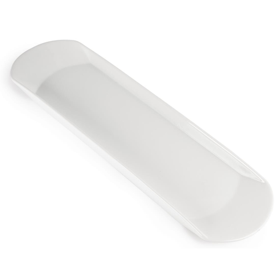 Olympia Whiteware rechteckige Snackschale 65cm 3 Olympia Whiteware rechteckige Snackschale 65cm