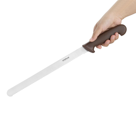 Hygiplas Wellenschliff Braun 30cm 1 Hygiplas Wellenschliff Braun 30cm