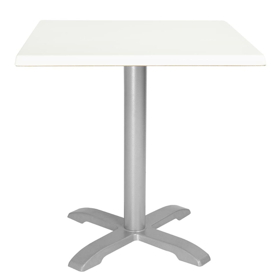Bolero quadratische Tischplatte weiß 60cm 4 Bolero quadratische Tischplatte weiß 60cm