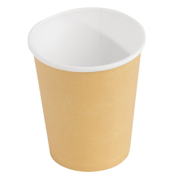 Fiesta Recyclable Coffee To Go Becher 230ml hellbraun x1000 (1000 Stück) 1 Fiesta Recyclable Coffee To Go Becher 230ml hellbraun x1000 (1000 Stück)