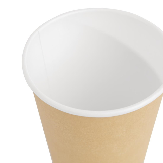 Fiesta Recyclable Coffee To Go Becher 340ml hellbraun x1000 (1000 Stück) 6 Fiesta Recyclable Coffee To Go Becher 340ml hellbraun x1000 (1000 Stück)