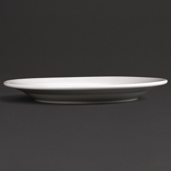 Olympia Linear Teller mit breitem Rand 20cm (12 Stück) 2 Olympia Linear Teller mit breitem Rand 20cm (12 Stück)