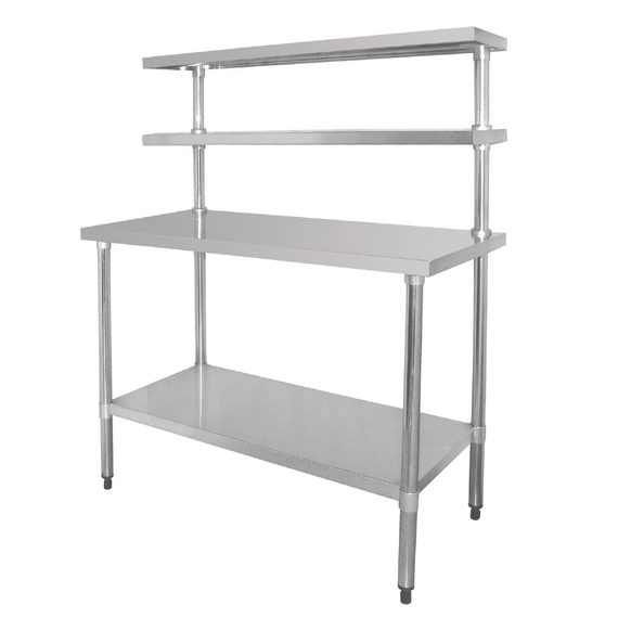 Vogue Arbeitstisch mit Regalboden und Wandregal 180cm Vogue Arbeitstisch mit Regalboden und Wandregal 180cm