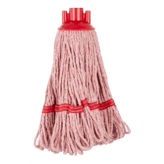 Jantex Deck-Wischmop Kopf Rot Gestreift 200g Jantex Deck-Wischmop Kopf Rot Gestreift 200g