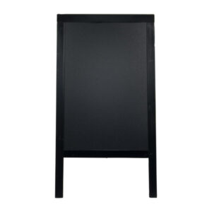 Securit Black Woody großes Gehwegkreide-A-Tafel-Schild