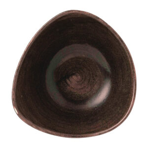 Churchill Stonecast Patina Lotus Schüssel Eisen Schwarz 178mm (12 Stück)