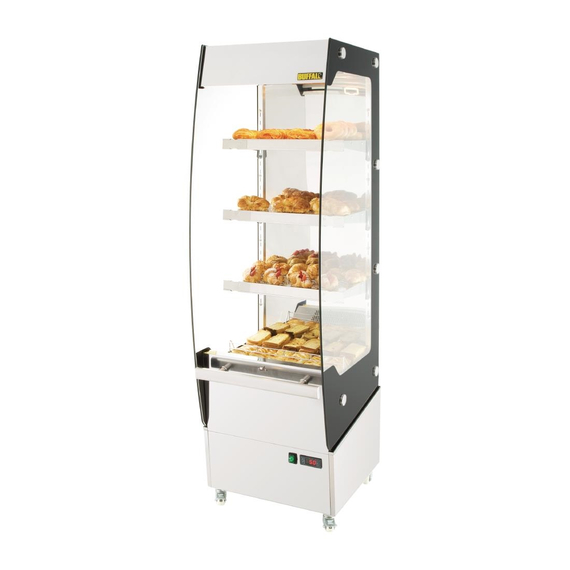 Buffalo Slimline Wärmevitrine 220L 3 Buffalo Slimline Wärmevitrine 220L