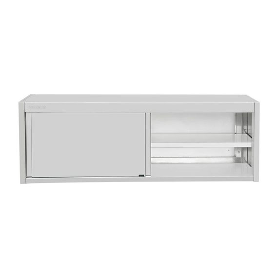 Vogue Hängeschrank Edelstahl 650x1800x400mm 3 Vogue Hängeschrank Edelstahl 650x1800x400mm