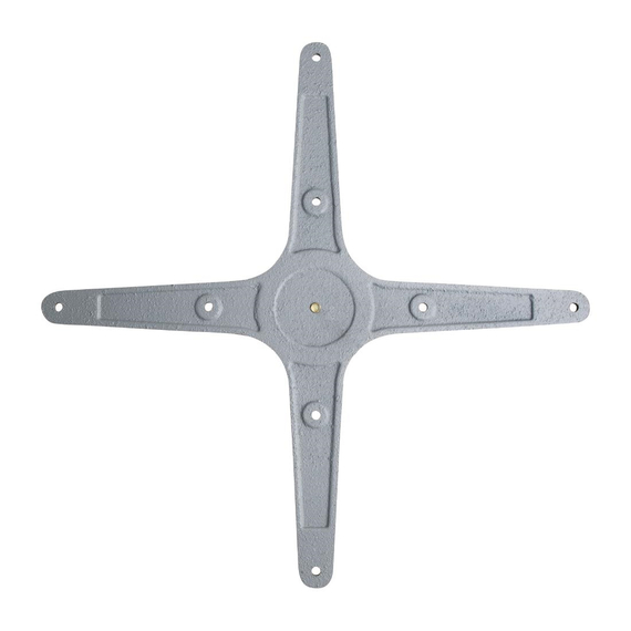 Bolero Tischfuß mit Fußkreuz Aluminium 68cm hoch 3 Bolero Tischfuß mit Fußkreuz Aluminium 68cm hoch