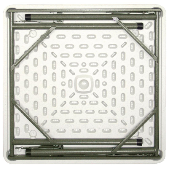 Bolero quadratischer Klapptisch weiß 86 x 86cn 7 Bolero quadratischer Klapptisch weiß 86 x 86cn