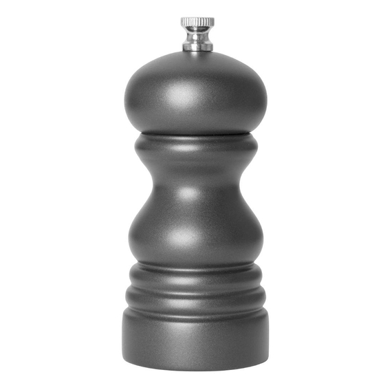 Olympia Salz- oder Pfeffermühle Grau Hevea Holz 125mm Olympia Salz- oder Pfeffermühle Grau Hevea Holz 125mm