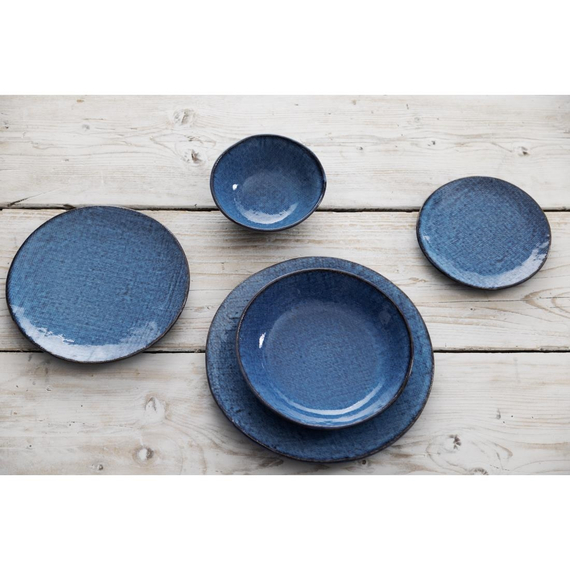 Olympia Denim Blue Coupe Schalen 220mm (6 Stück) 2 Olympia Denim Blue Coupe Schalen 220mm (6 Stück)