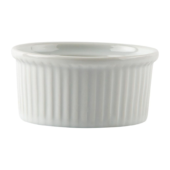 Olympia Whiteware Auflaufförmchen 7cm (12 Stück) 3 Olympia Whiteware Auflaufförmchen 7cm (12 Stück)