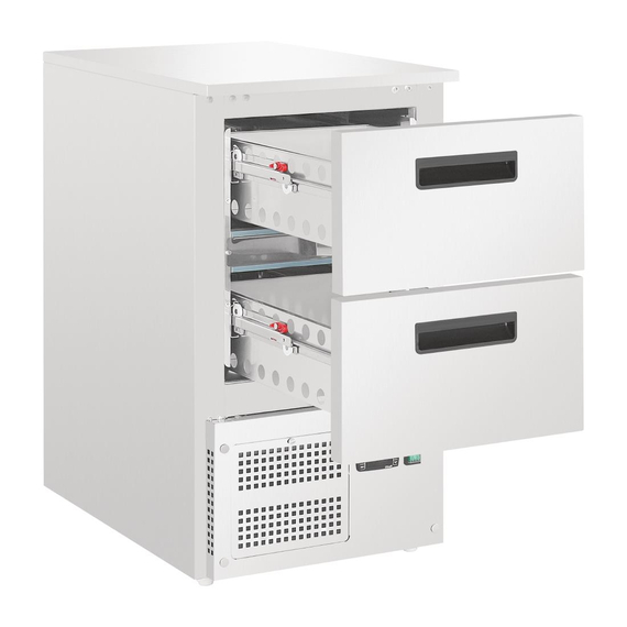 Polar G-Series Thekenkühlschrank mit 2 GN-Schubladen 1 Polar G-Series Thekenkühlschrank mit 2 GN-Schubladen