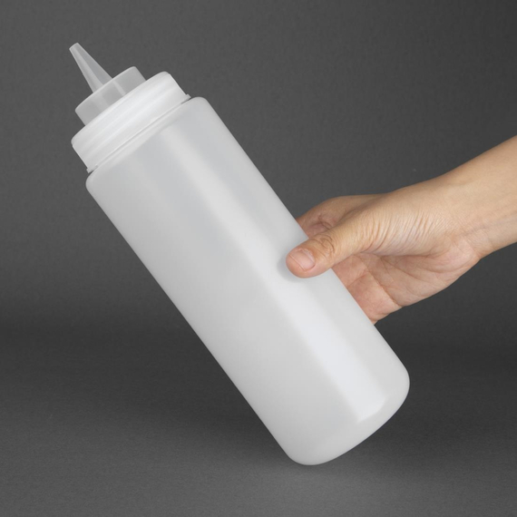 Vogue Quetschflasche extra breit klar 909ml 4 Vogue Quetschflasche extra breit klar 909ml