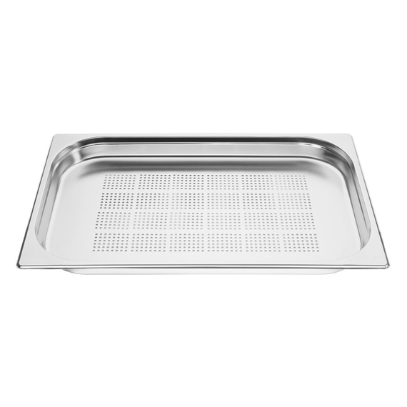 Vogue GN-Behälter Edelstahl 4cm GN1/1 gelocht 3 Vogue GN-Behälter Edelstahl 4cm GN1/1 gelocht