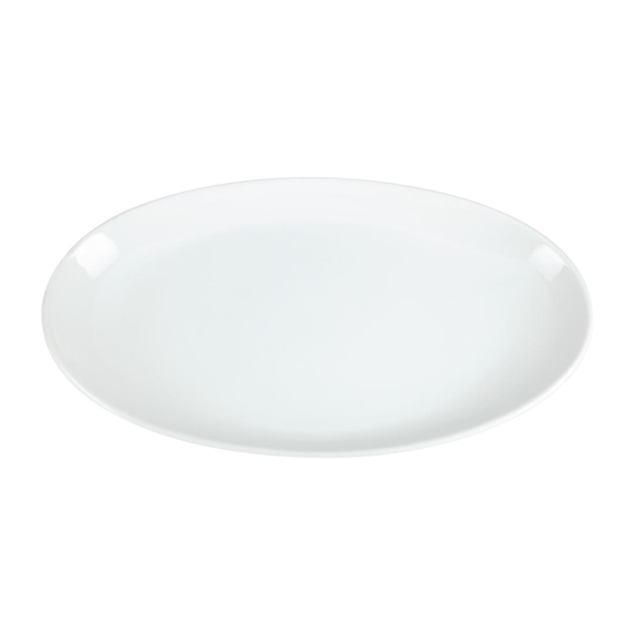 Olympia Whiteware tiefe ovale Schale 50cm 2 Olympia Whiteware tiefe ovale Schale 50cm