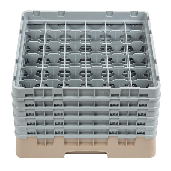 Cambro Gläserspülkorb beige mit 36 Fächern max Glashöhe 25,7cm Cambro Gläserspülkorb beige mit 36 Fächern max Glashöhe 25,7cm