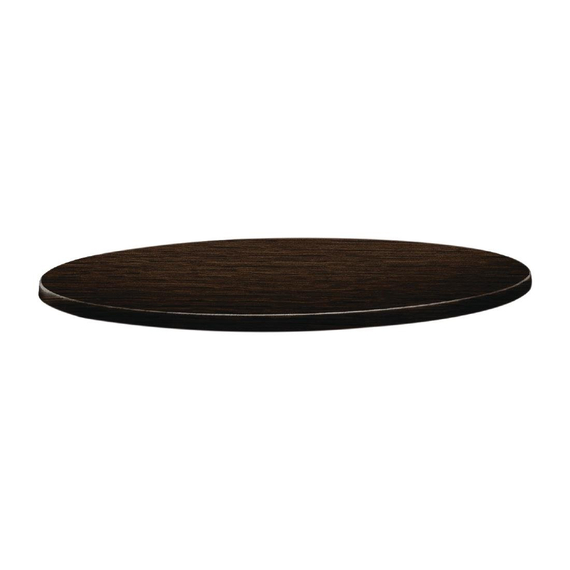 Topalit Classic Line runde Tischplatte Wenge 70cm Topalit Classic Line runde Tischplatte Wenge 70cm