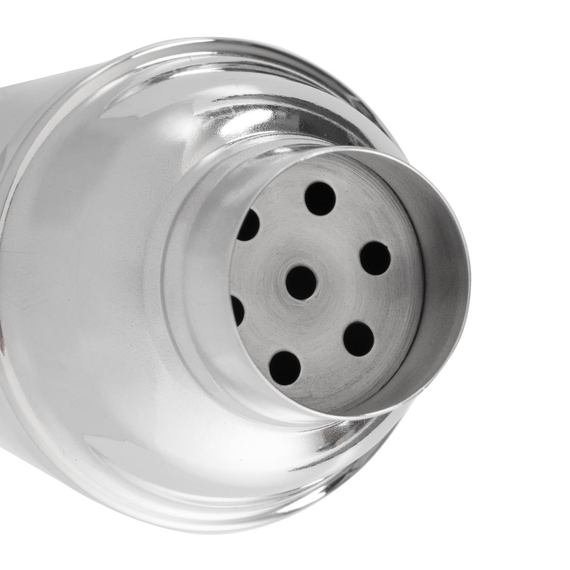 Olympia Mini 3-teiliges Cocktail-Shaker aus Edelstahl 300ml 2 Olympia Mini 3-teiliges Cocktail-Shaker aus Edelstahl 300ml