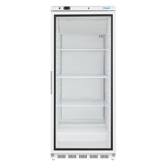 Polar C-Series Aufrechte Kühlvitrine Weiß 600L 1 Polar C-Series Aufrechte Kühlvitrine Weiß 600L