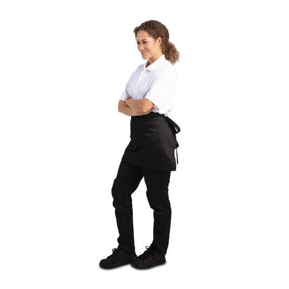 Whites kurze Bistroschürze schwarz 3 Whites kurze Bistroschürze schwarz