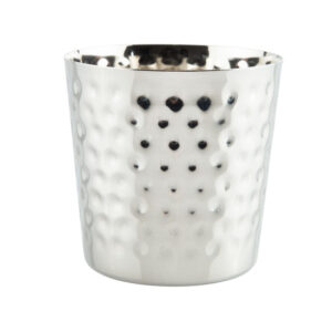 Olympia Pommes-Frites-Becher Edelstahl 8,5cm