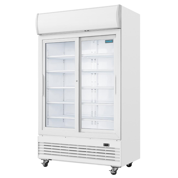 Polar G-Serie Display-Kühlung mit zwei Türen und Schiebetüren des Leuchtkastens 950L 6 Polar G-Serie Display-Kühlung mit zwei Türen und Schiebetüren des Leuchtkastens 950L