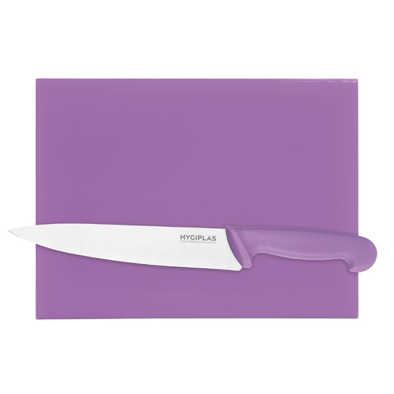 Hygiplas High Density Schneidebrett klein lila 229 x 305 x 12 mm 4 Hygiplas High Density Schneidebrett klein lila 229 x 305 x 12 mm