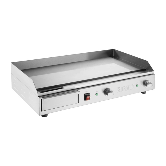 Buffalo Edelstahl Grillplatte 73,8cm 1 Buffalo Edelstahl Grillplatte 73,8cm