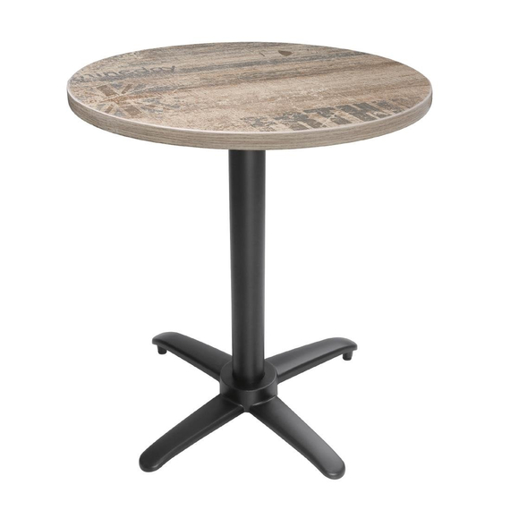 Bolero klappbarer Tischfuß mit Fußkreuz Aluminium schwarz 72cm hoch Bolero klappbarer Tischfuß mit Fußkreuz Aluminium schwarz 72cm hoch