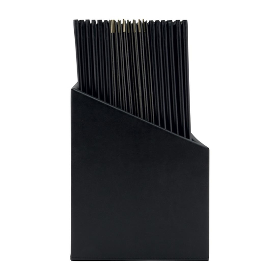 Securit Classic Lederset mit 20 Menükartenhaltern 4x A4 in 1er Box (inkl. 1 Doppeleinlage) 5 Securit Classic Lederset mit 20 Menükartenhaltern 4x A4 in 1er Box (inkl. 1 Doppeleinlage)