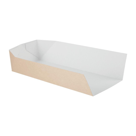 Kompostierbare Baguetteschachtel mit offener Seite 25cm (500 Stück) Kompostierbare Baguetteschachtel mit offener Seite 25cm (500 Stück)