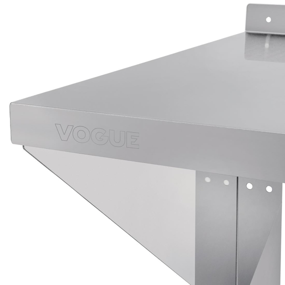 Vogue Wandregal Edelstahl 56x46cm 4 Vogue Wandregal Edelstahl 56x46cm