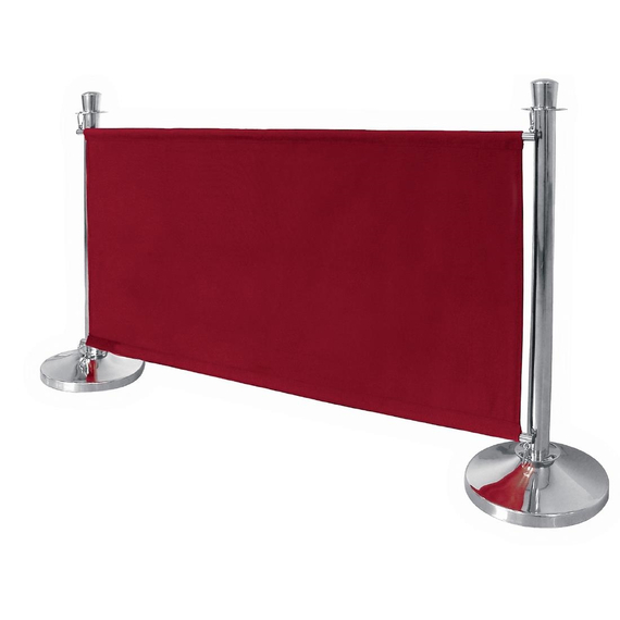 Bolero Abschirmwand rot 4 Bolero Abschirmwand rot