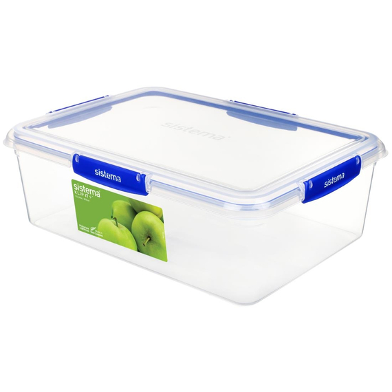 Sistema Rectangle Klip It Plus Lebensmittelbehälter 7.5Ltr 4 Sistema Rectangle Klip It Plus Lebensmittelbehälter 7.5Ltr