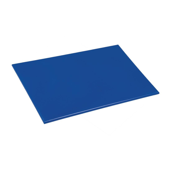 Hygiplas antibakterielles LDPE Schneidebrett blau 450x300x10mm Hygiplas antibakterielles LDPE Schneidebrett blau 450x300x10mm