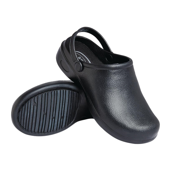 Nisbets Essentials Küchenclogs schwarz 36/37 Nisbets Essentials Küchenclogs schwarz 36/37