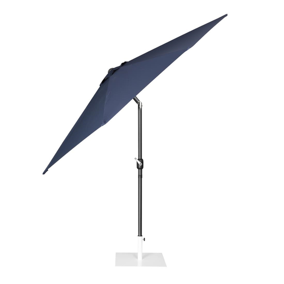 Bolero Seville runder Sonnenschirm, 3 m Durchmesser, Marineblau 1 Bolero Seville runder Sonnenschirm, 3 m Durchmesser, Marineblau