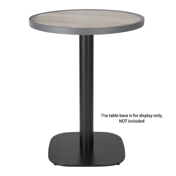 Bolero Fiberglas-Tischplatte, rund, Holzoptik, 580 mm 4 Bolero Fiberglas-Tischplatte, rund, Holzoptik, 580 mm