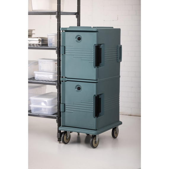 Cambro Doppelter isolierter Lebensmittelcontainer graublau 9 Cambro Doppelter isolierter Lebensmittelcontainer graublau