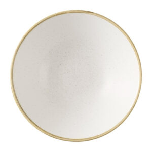Churchill Stonecast Barley White Tiefe Coupe-Schüsseln, 205 mm, (6 Stück)