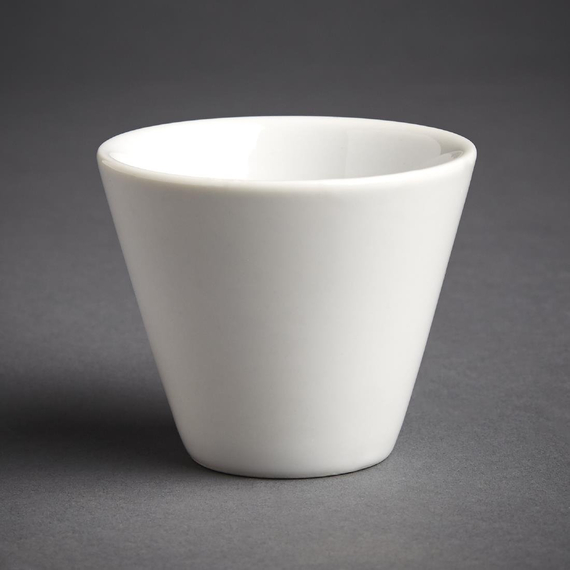 Olympia Whiteware konische Auflaufförmchen weiß 7cm (12 Stück) 4 Olympia Whiteware konische Auflaufförmchen weiß 7cm (12 Stück)