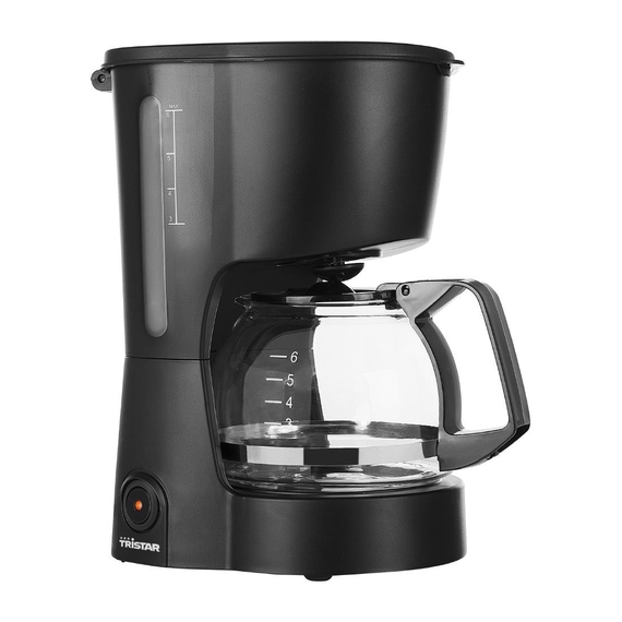Tristar Kaffeemaschine 0,6 l Glaskanne 600 W Tristar Kaffeemaschine 0,6 l Glaskanne 600 W
