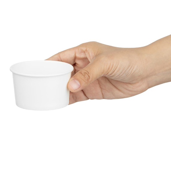 Fiesta Recyclable Eiscremebecher 3oz (1000 Stück) 3 Fiesta Recyclable Eiscremebecher 3oz (1000 Stück)