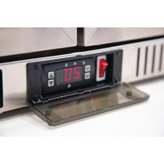 Polar Serie G Edelstahl Barkühlschrank mit 3 Klapptüren 330L 9 Polar Serie G Edelstahl Barkühlschrank mit 3 Klapptüren 330L